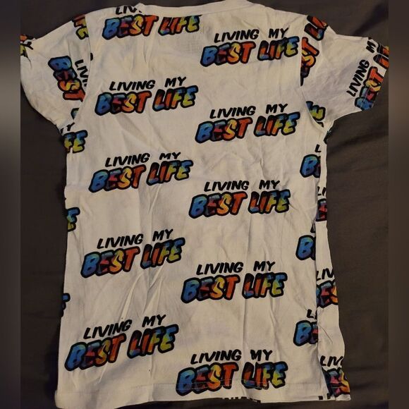 On fire- Living my best life; tee - Picture 5 of 7